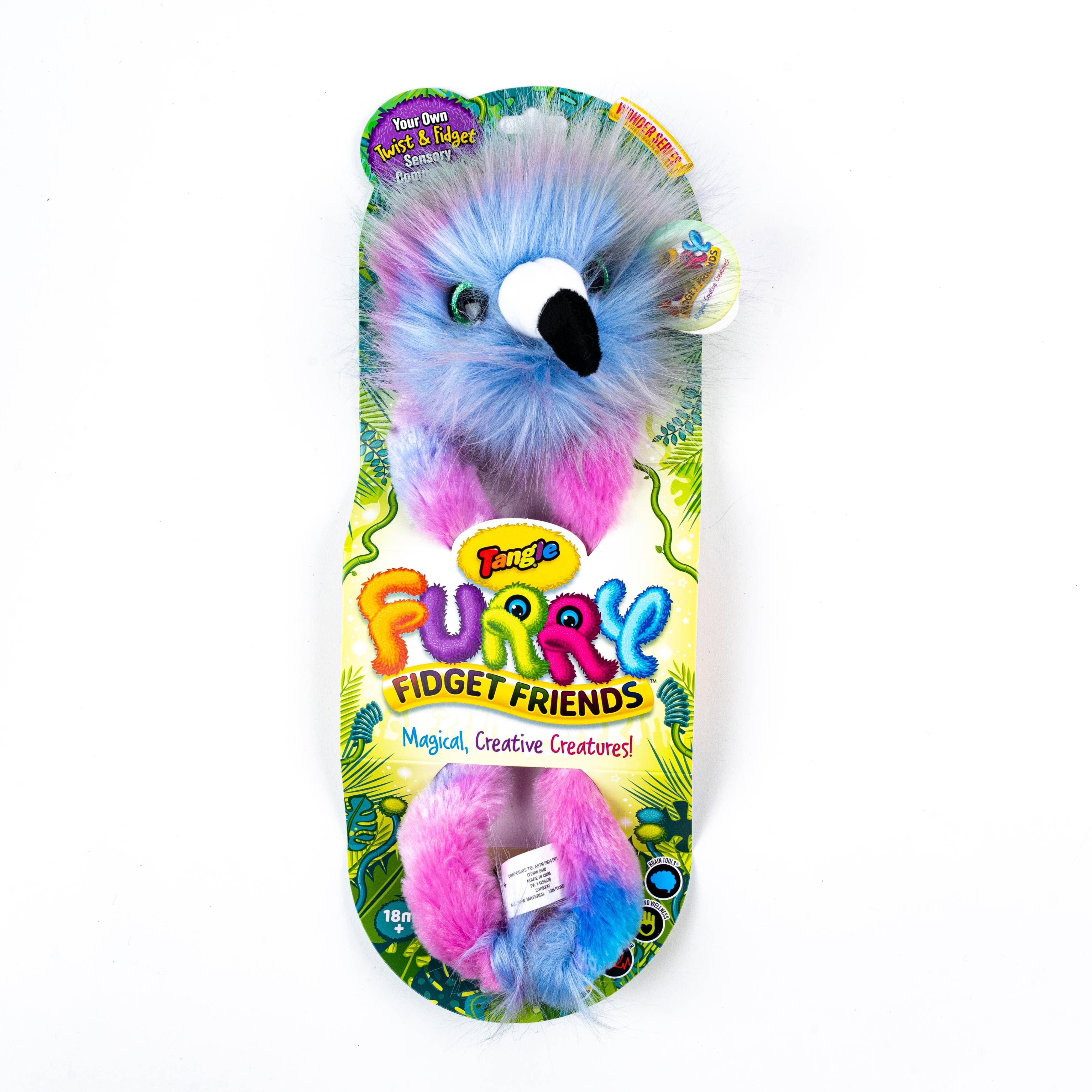 Tangle, Inc. - Wholesale Fidget Toy - Kids - Tangle® Furry Fidget Friends Plush Sensory Fidget Toy7
