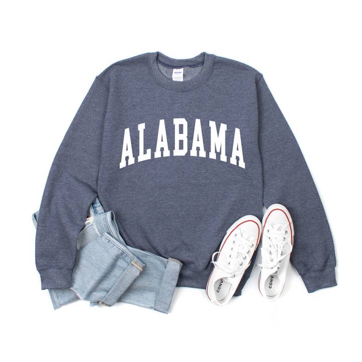 Alabama Sweatshirt, Alabama Sweater, Alabama Gift, Alabama for wholesale by Main Street Tees