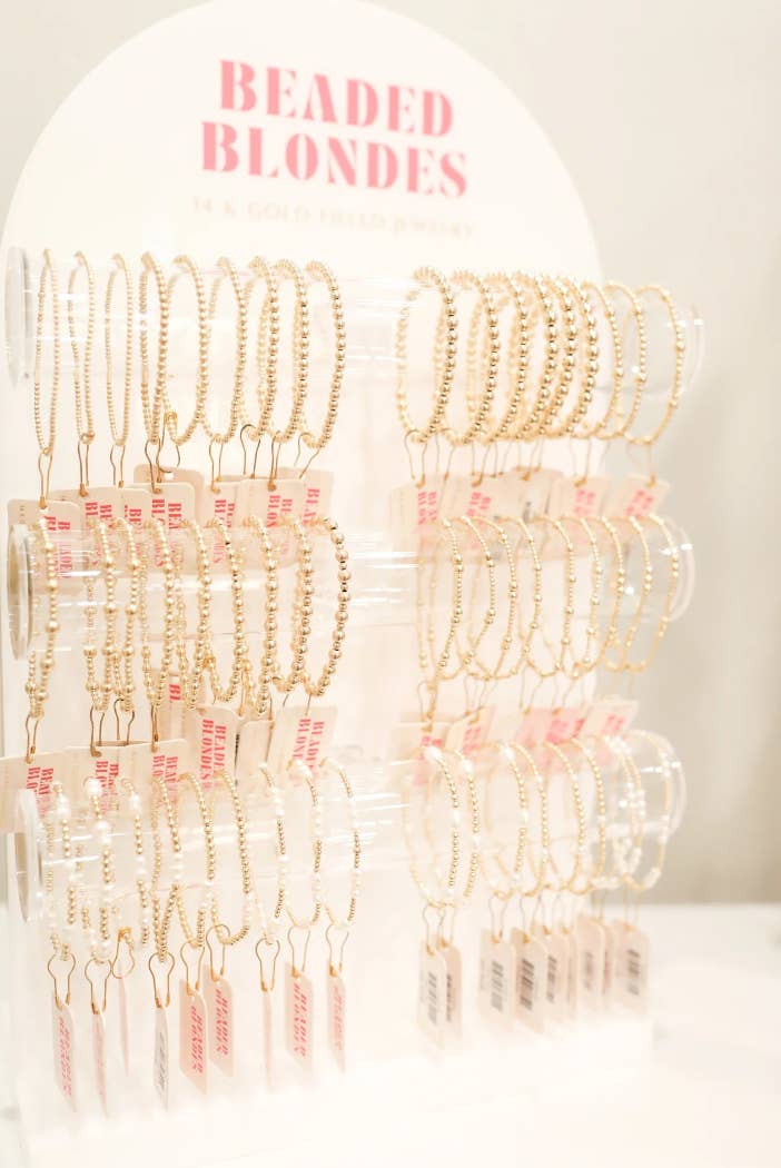 Beaded Blondes - Wholesale Jewelry Set - Large Gold Starter Collection