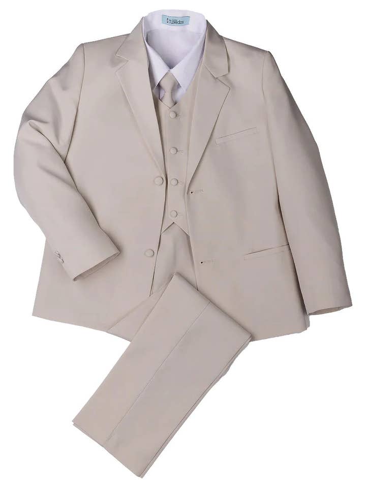 ”Mason” Kids Suit (5-delars Set) 4 för wholesale av Tux-USA®