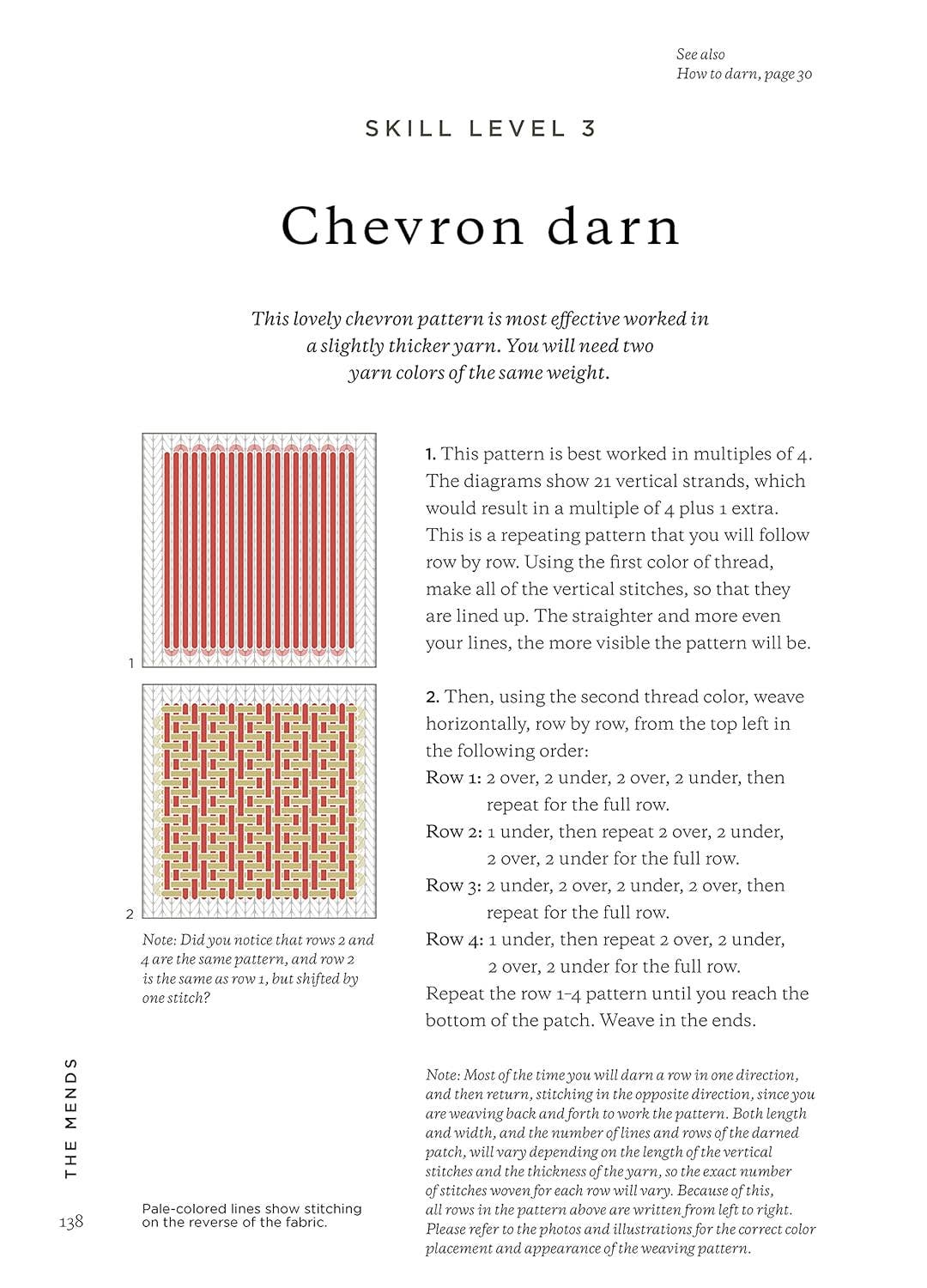 Fox Chapel Publishing - Wholesale Crafts, Hobbies & DIY - The Mending Directory - 50 Modern Stitch Patterns for Repair2