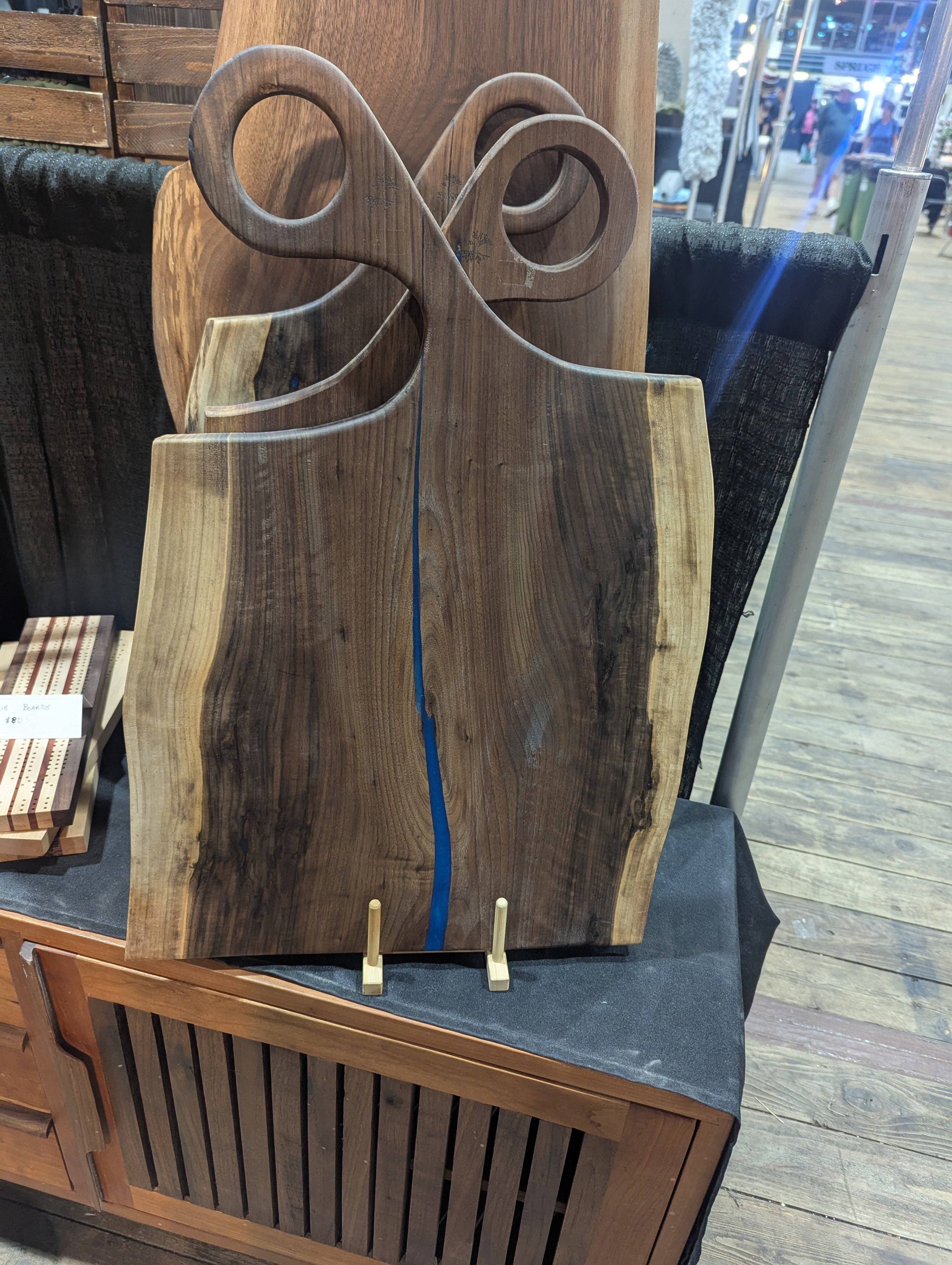 Roots to Branches Inc. - Wholesale Cheese Board - Large Charcuterie Board with Epoxy2