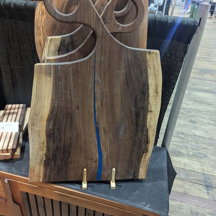 Roots to Branches Inc. - Wholesale Cheese Board - Large Charcuterie Board with Epoxy2