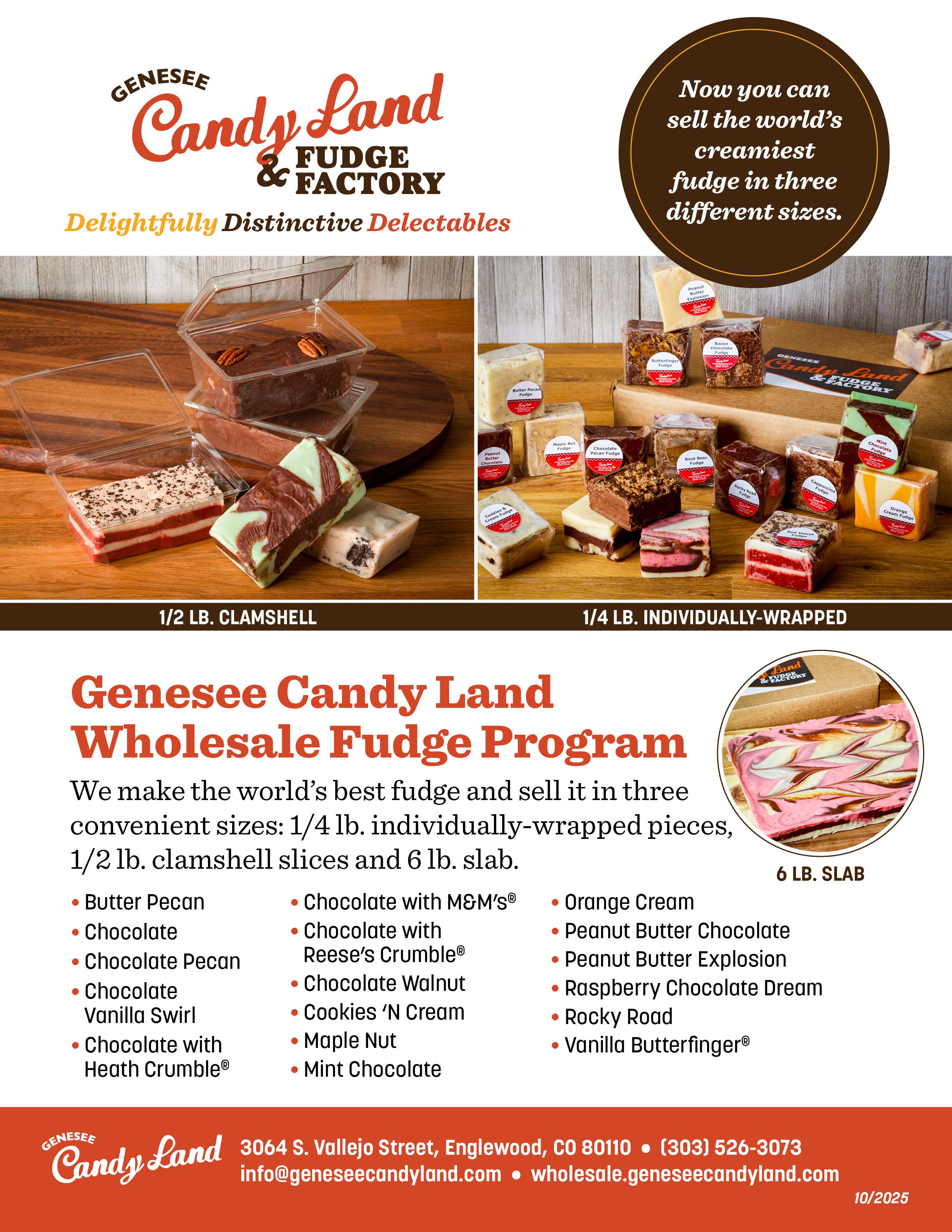 Genesee Candy Land - Wholesale Fudge - Fudge Factory – Christmas Chocolate2