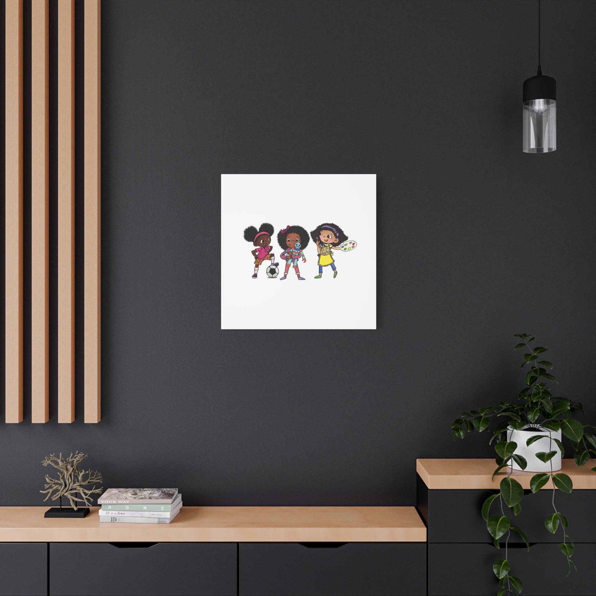 Ikuzi Dolls - Wholesale Art Print - Kids & Baby - Kids' Canvas Wall Art - Playful Characters for Creative Spaces230