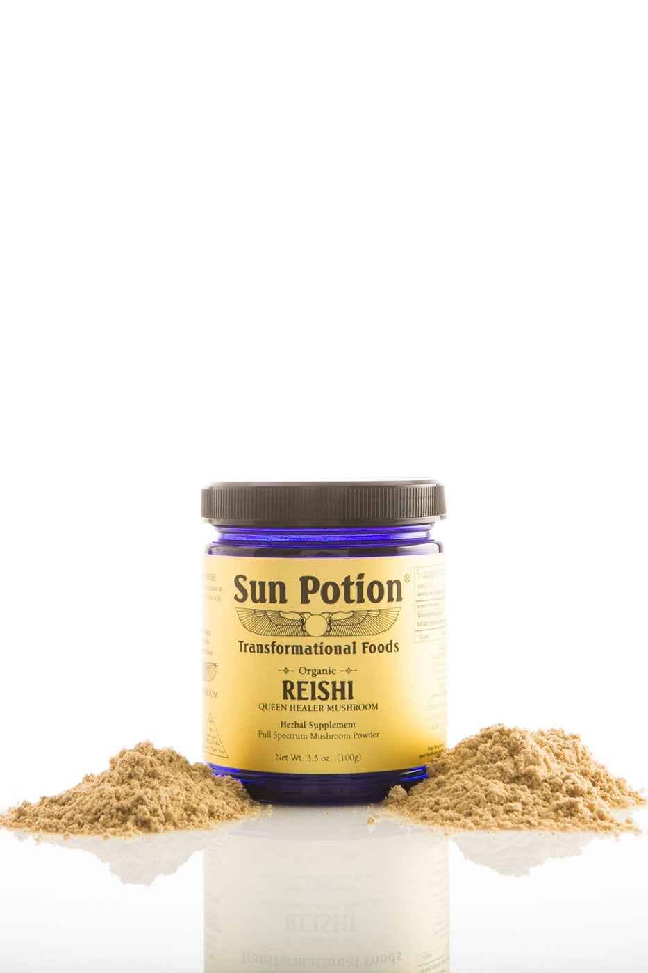 Sun Potion - Vendita all'ingrosso Proteine/superfood in polvere - Polvere di Funghi Reishi (Biologica)8
