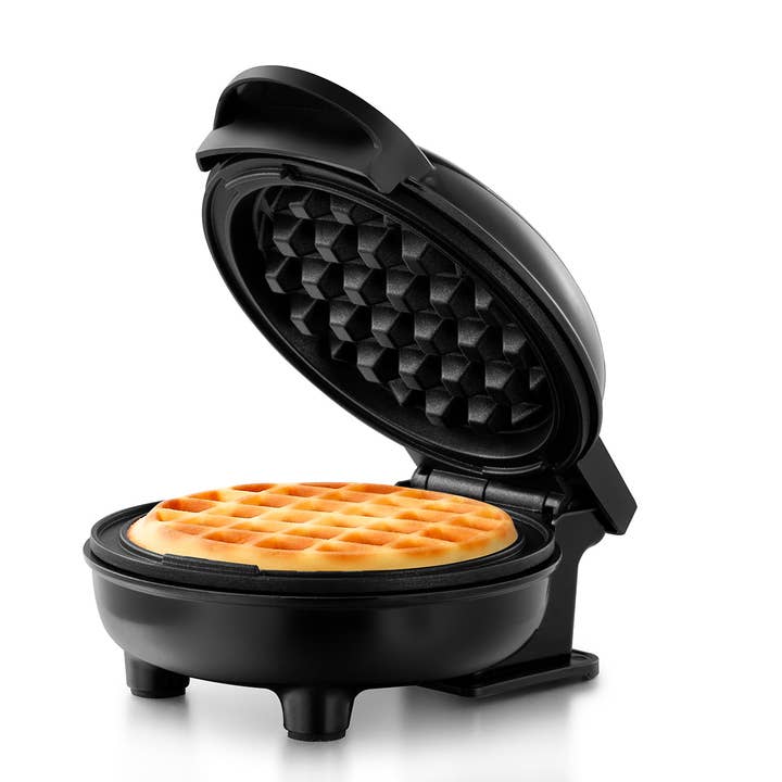 Holstein Housewares - Wholesale Kitchen Appliance - Personal Waffle Maker - 4 inch Mini - Assorted Colors 44