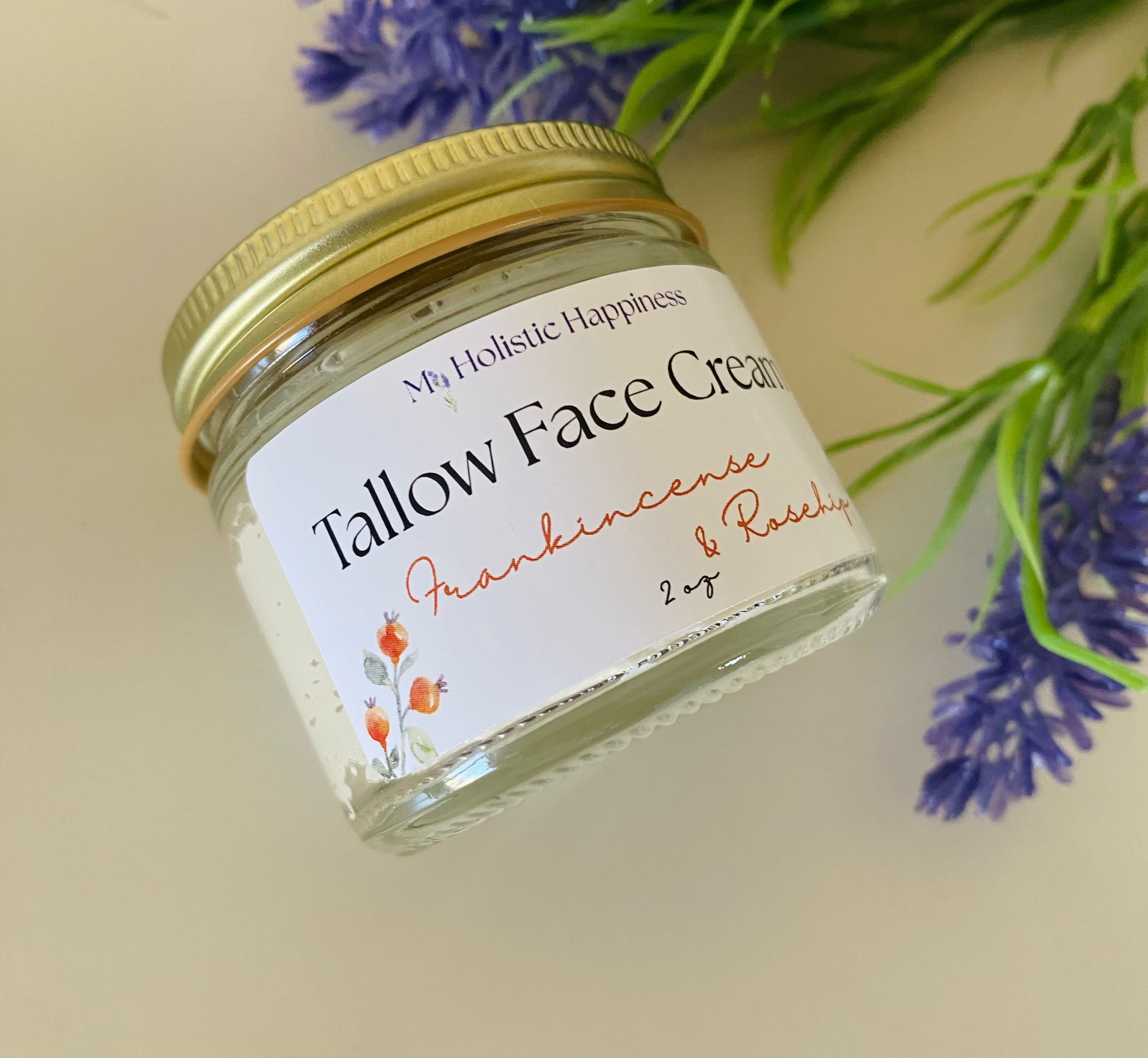 My Holistic Happiness - Wholesale Facial Moisturizer - Tallow Frankincense Face Cream4