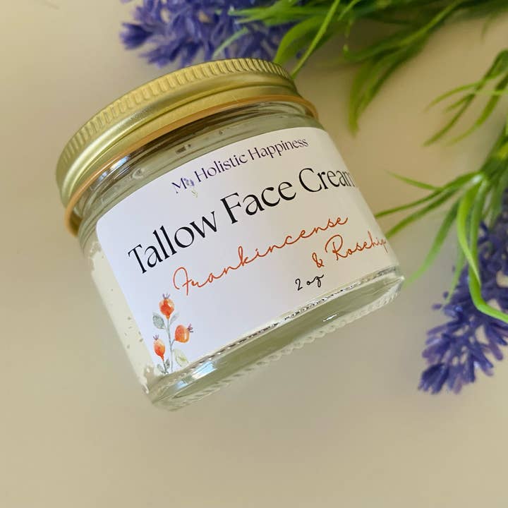 My Holistic Happiness - Wholesale Facial Moisturizer - Tallow Frankincense Face Cream4