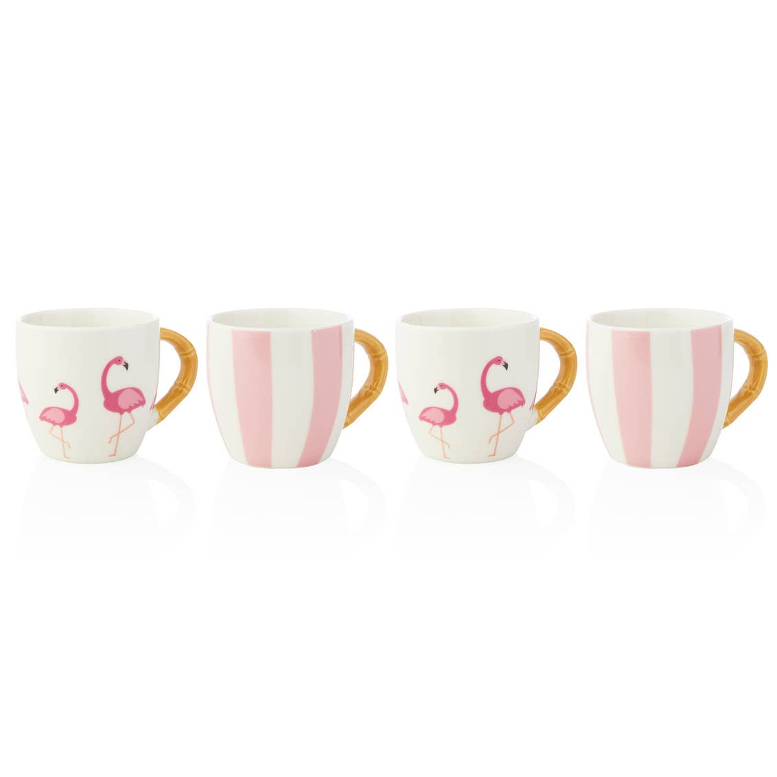 Godinger - Wholesale Coffee Mug - Jill Zarin Home Set of Four Flamingo Espresso Mug1