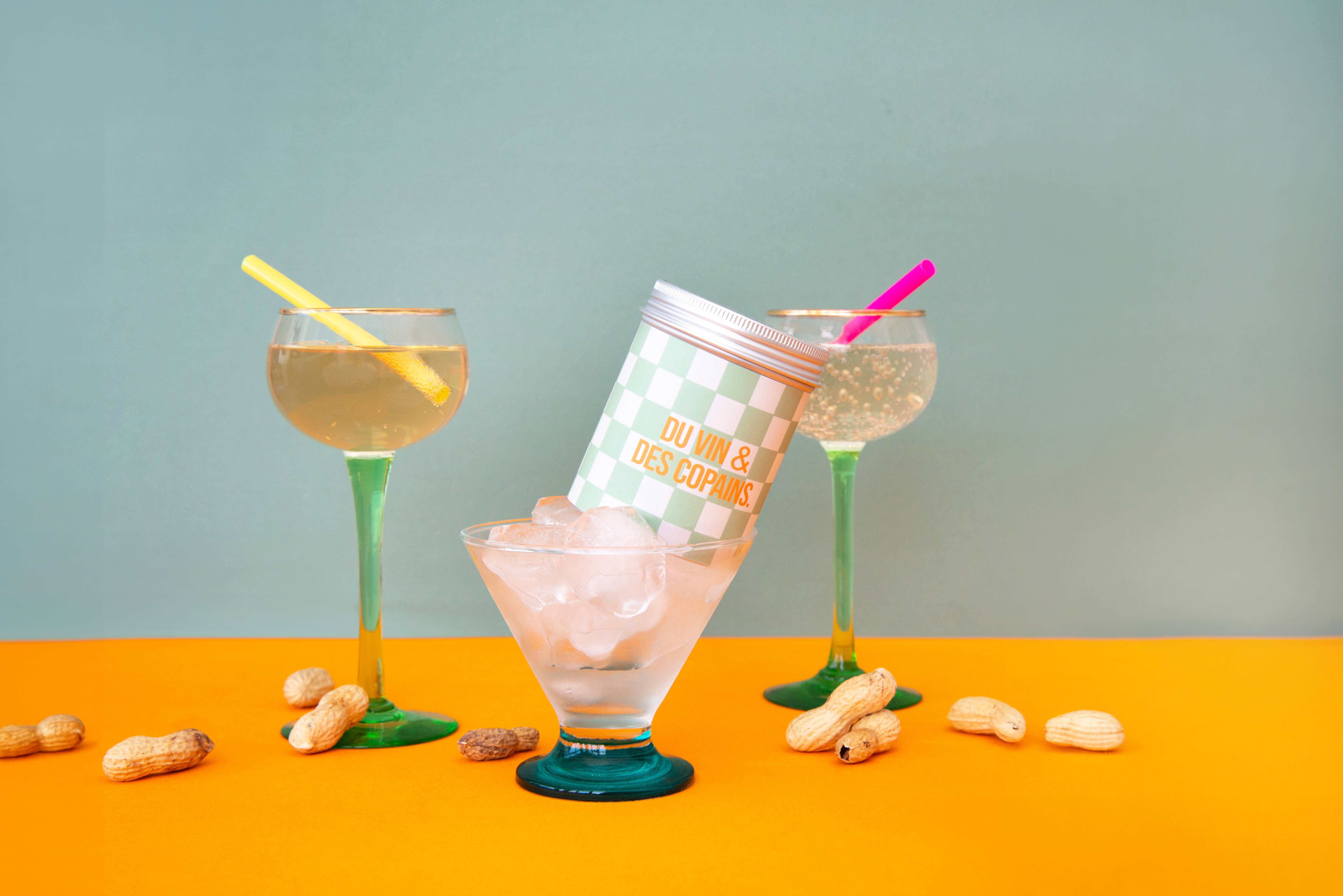 MARGO – wholesale Jar/filled candle – Vegan candle - Soy wax - Wine & friends