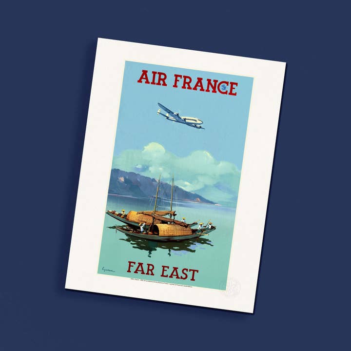 Oneart - Wholesale Poster - Air France Poster / Far East - AFL00442