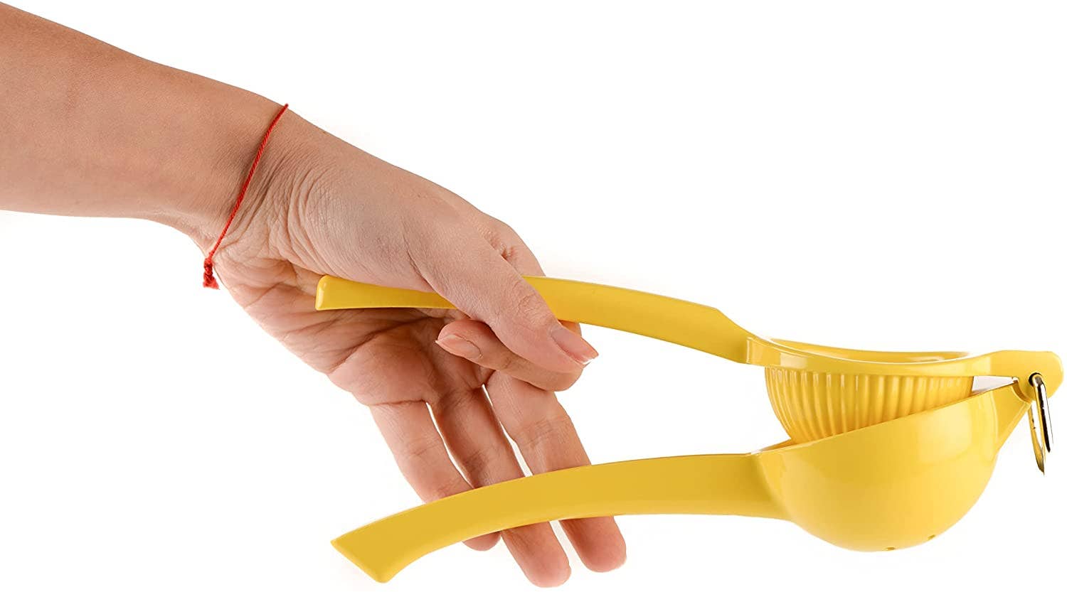 EcoQuality - Wholesale Juicer - Manual Lemon Squeezer, Large Yellow Aluminum Lemon Hand Juic2