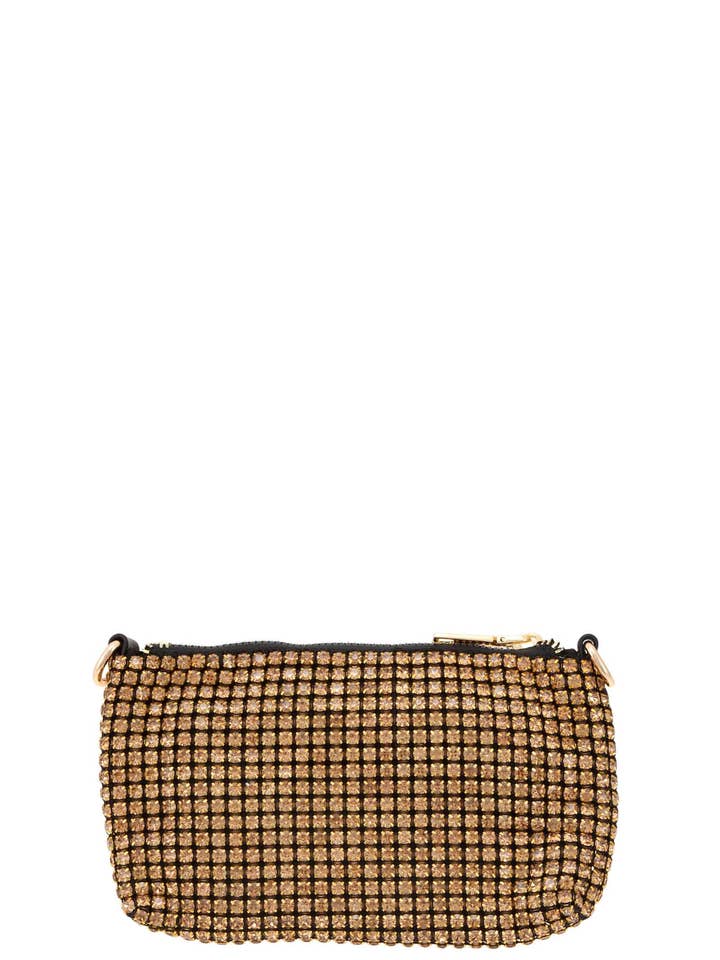 Bold Rhinestone Pave Small Crossbody Bag for wholesale by Shop Neighbors