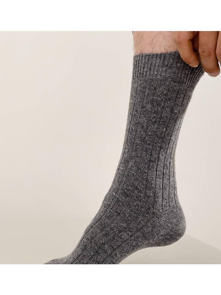 Comfortarians - Wholesale Socks - Men's - Men's 100% Cashmere Wool Sock, Men's Cashmere Socks