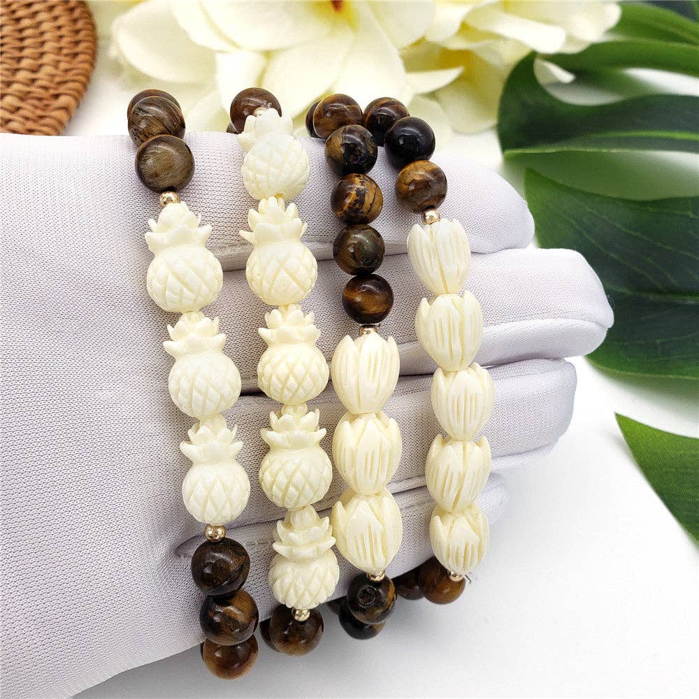 S&T Collections - Wholesale Beaded Bracelet - Hawaiian Bracelets In Different Styles And Colors28
