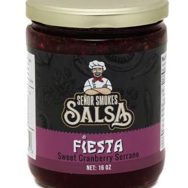 Senor Smoke Salsa - Wholesale Salsa - Fiesta Salsa - Sweet Cranberry Serrano1