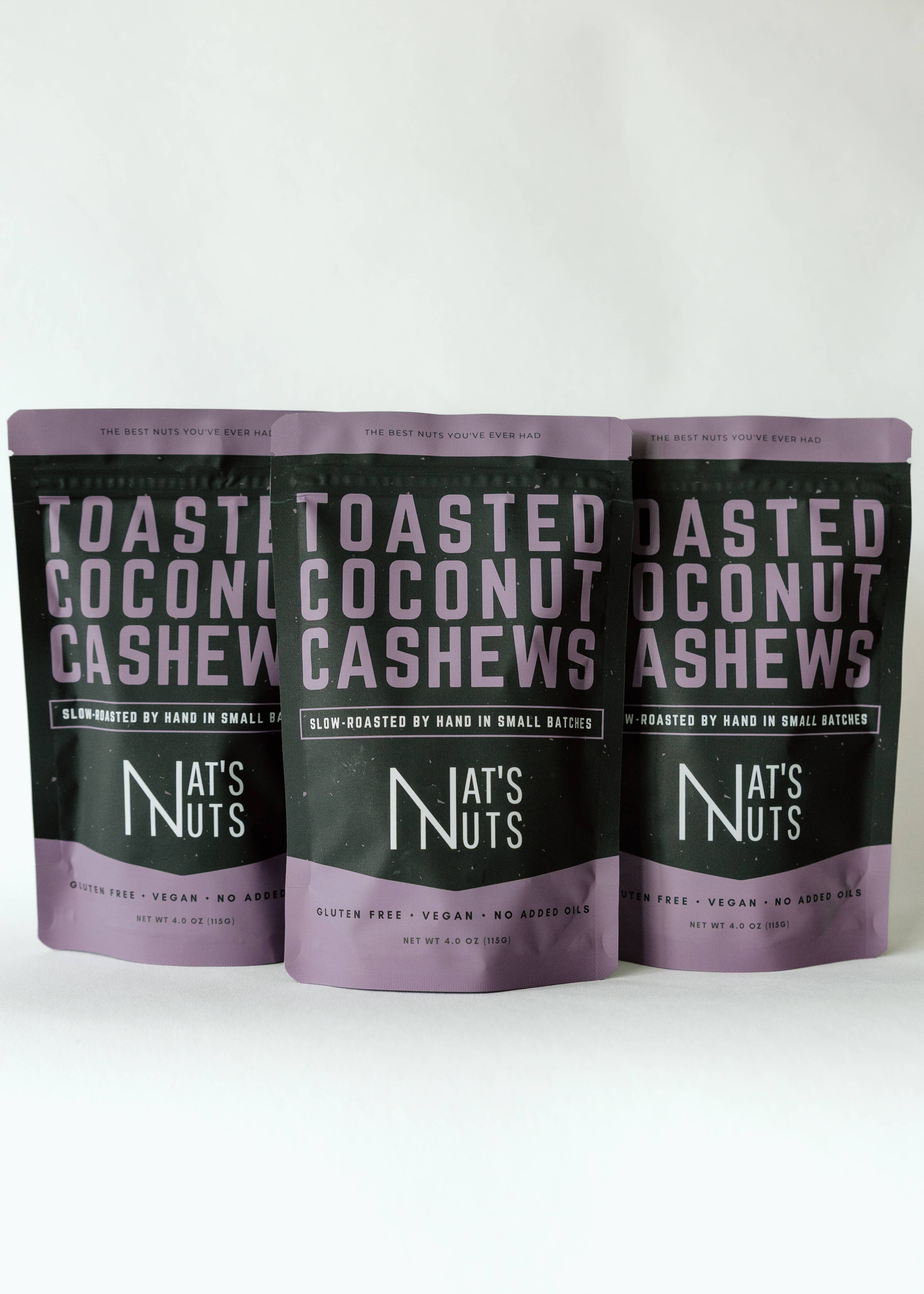 Nat's Nuts - Wholesale Nuts - Toasted Coconut Cashews1