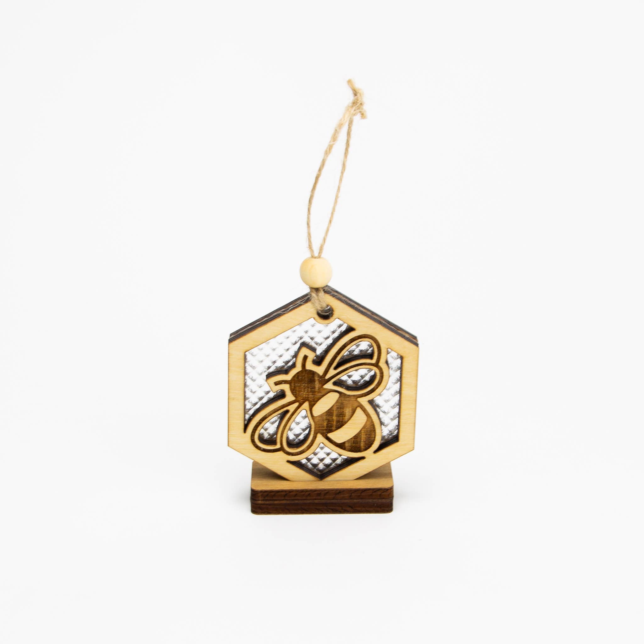 Beyond The Kerf - Wholesale Ornament - Honey Bee Ornament