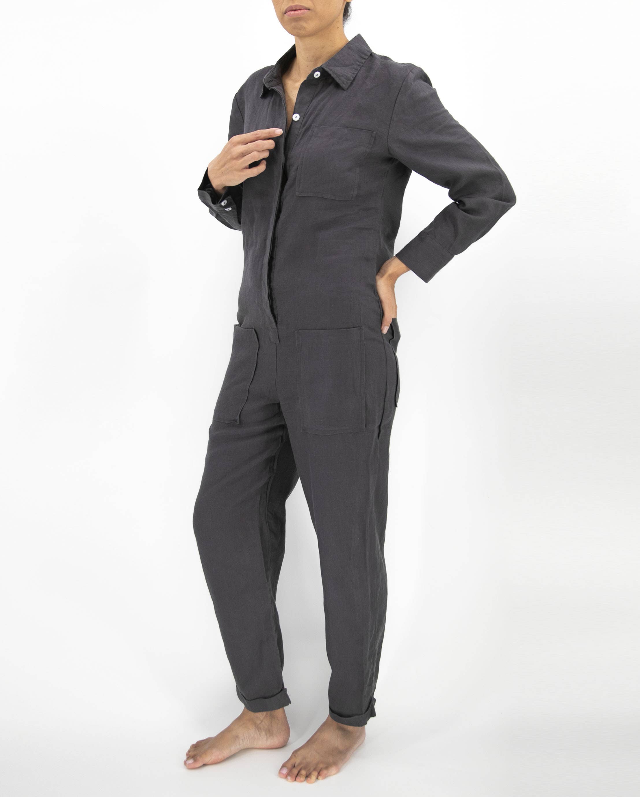 Sunday Morning - Wholesale Jumpsuit - Women's - Isabelle Linen Jumpsuit7