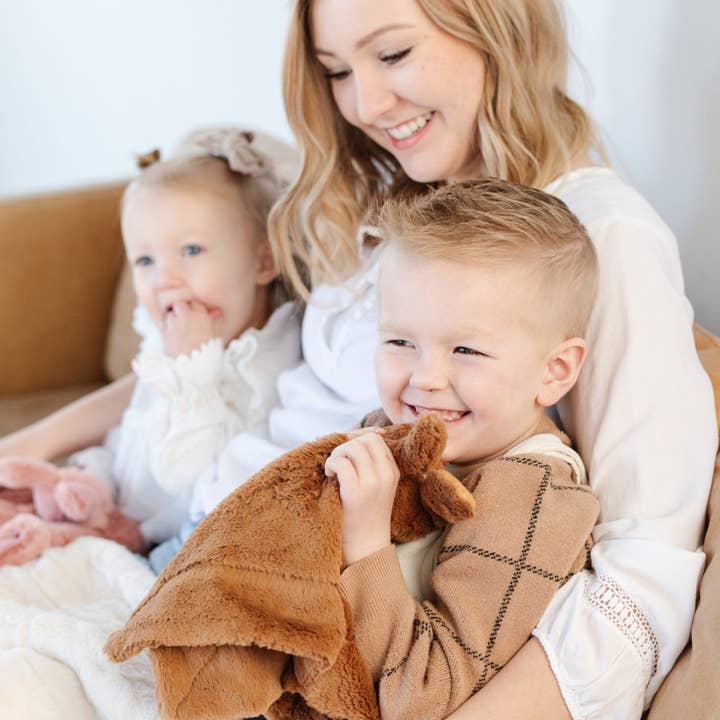 Saranoni - Wholesale Security/Cuddle Blanket - Baby - STUFFED ANIMAL LOVEYS