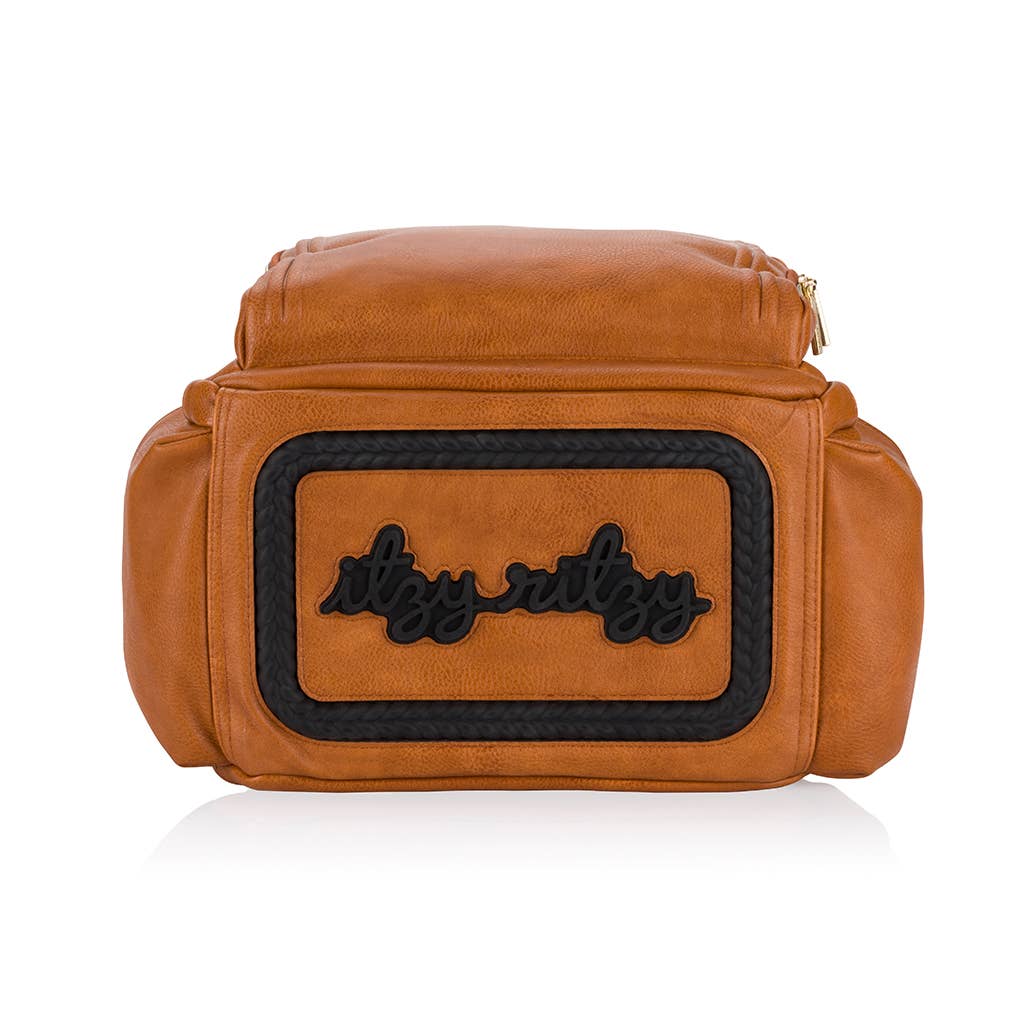 Itzy Ritzy - Wholesale Diaper Bag - Baby - Cognac Boss Plus™ Backpack Diaper Bag13