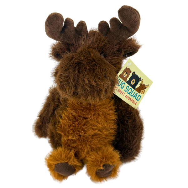 Soft Stuff Creations, Inc. - Wholesale Stuffed/Plush Toy - Kids & Baby - 11.5" Maple Moose, Soft Plush Toy - Hug Squad Collection2