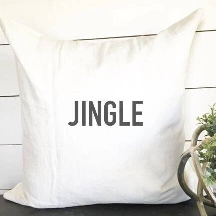 Capa de travesseiro Jingle por atacado de Design District Co