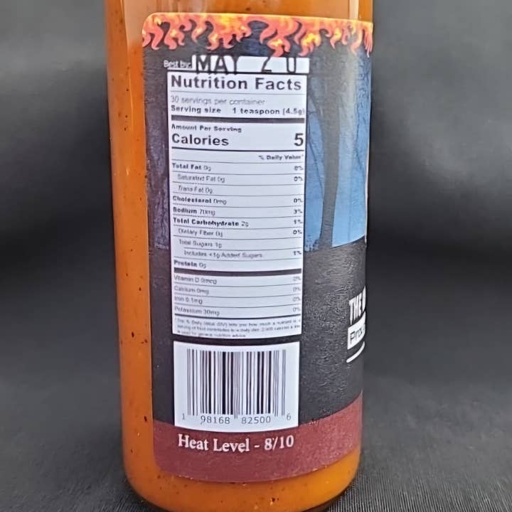 Scary Jerry's Mountain Fire Hot Sauce - Wholesale Hot Sauce - The Ghost of Blood Mountain Hot Sauce6