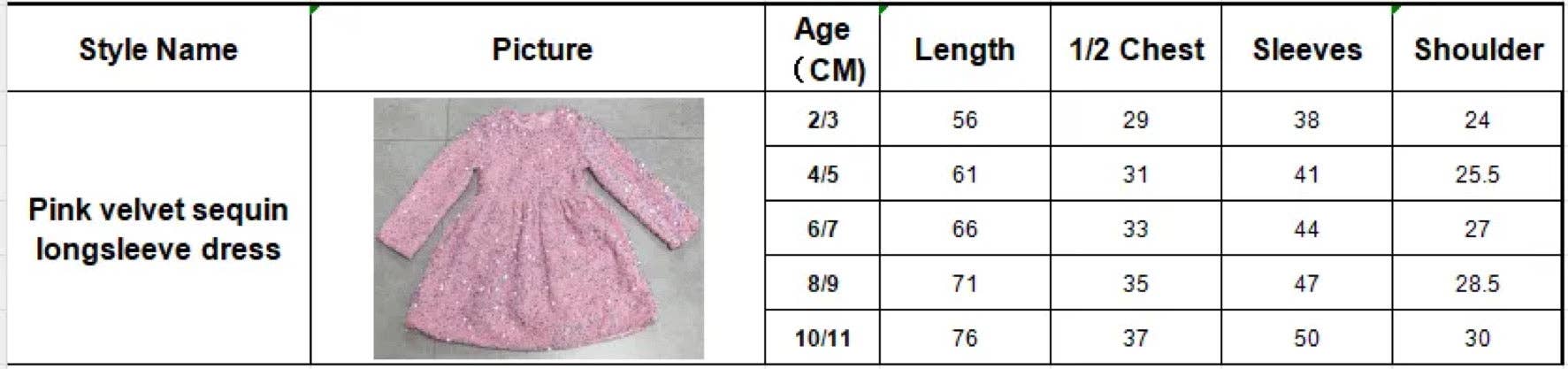 Ellie and Mila - Venta al por mayor Vestido - Niños - Vestido rosa con lentejuelas15