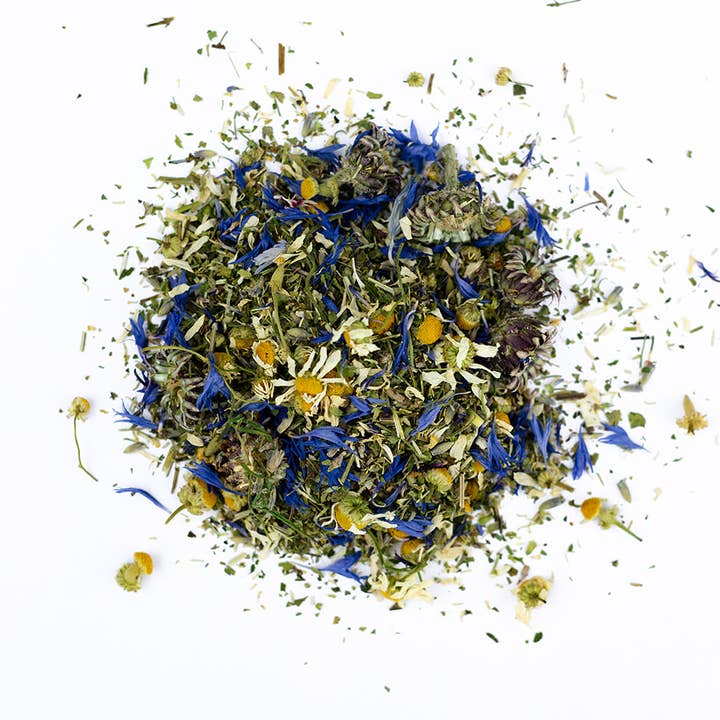 Dream Tender - Farm Fresh Loose Leaf Herbal Tea for wholesale by Among the Oaks Herb Farm