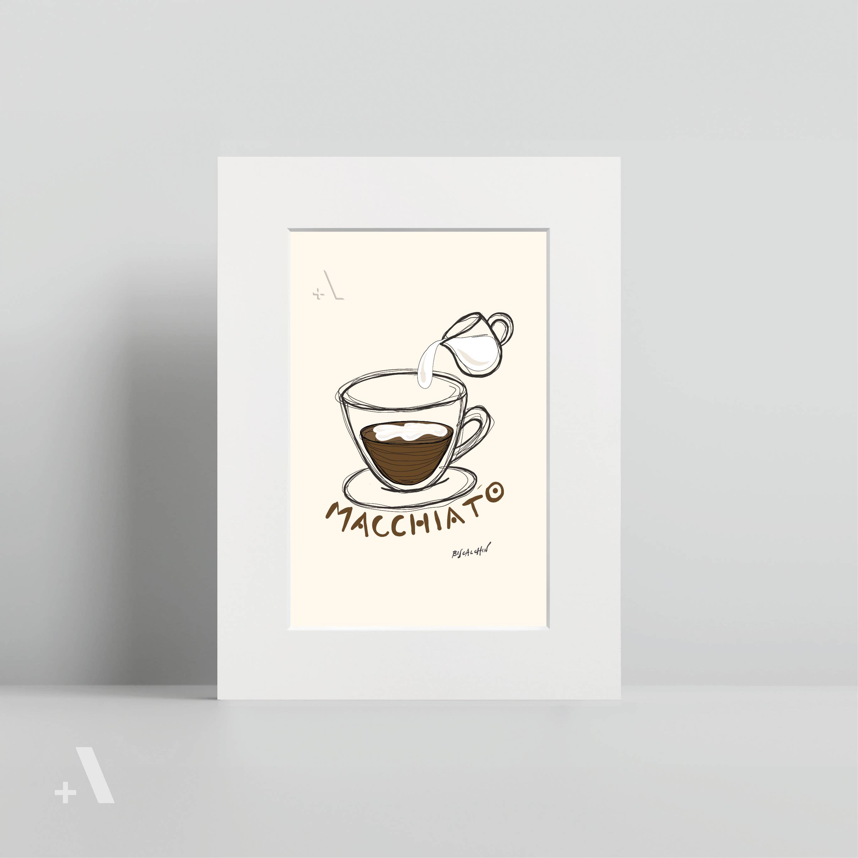 Addvent Italy - Vendita all'ingrosso Stampa artistica - 16 tipi di Caffè italiano / Small Art Prints9