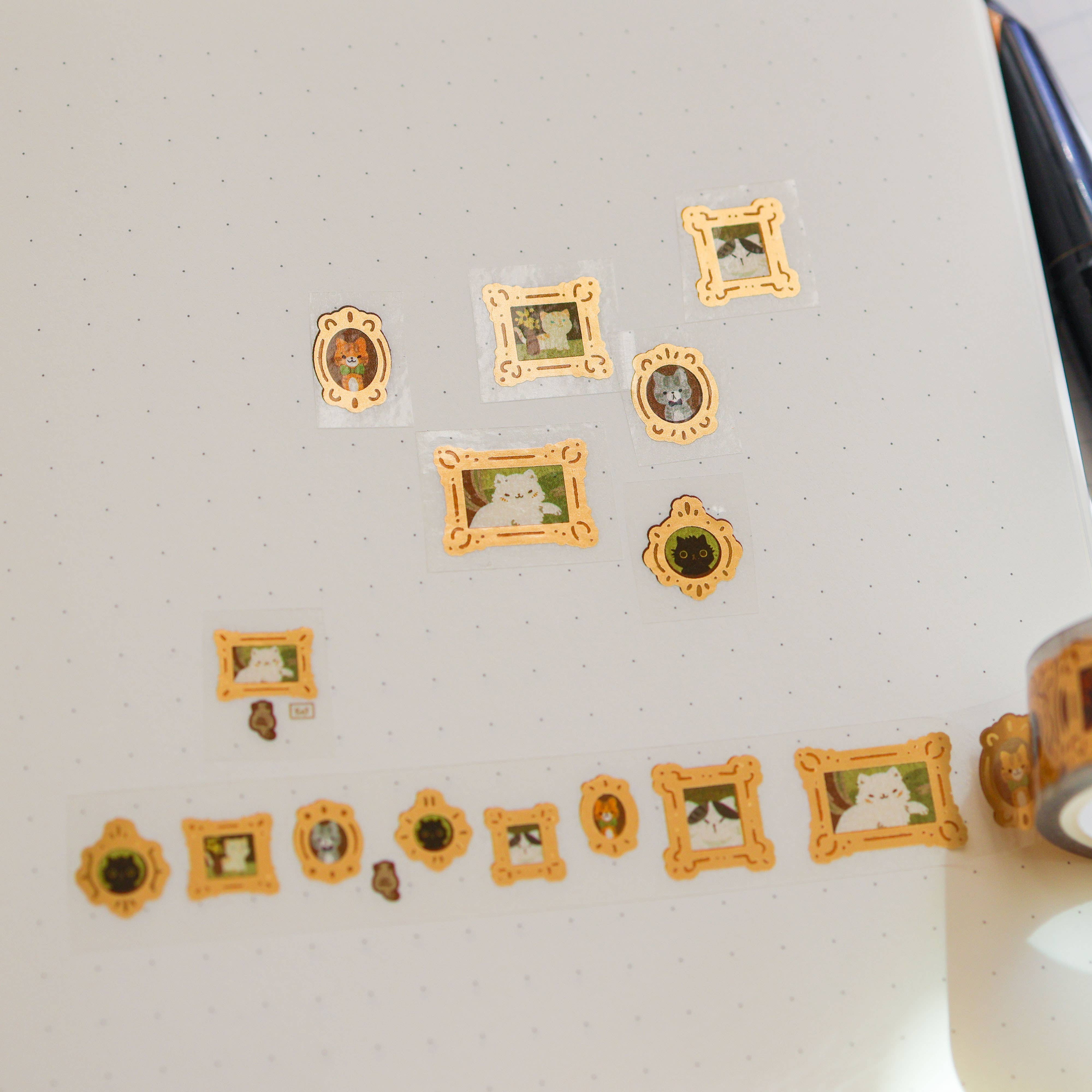 Thousand Skies - Wholesale Tape - PET Tape - (Foil) Meowster Piece2