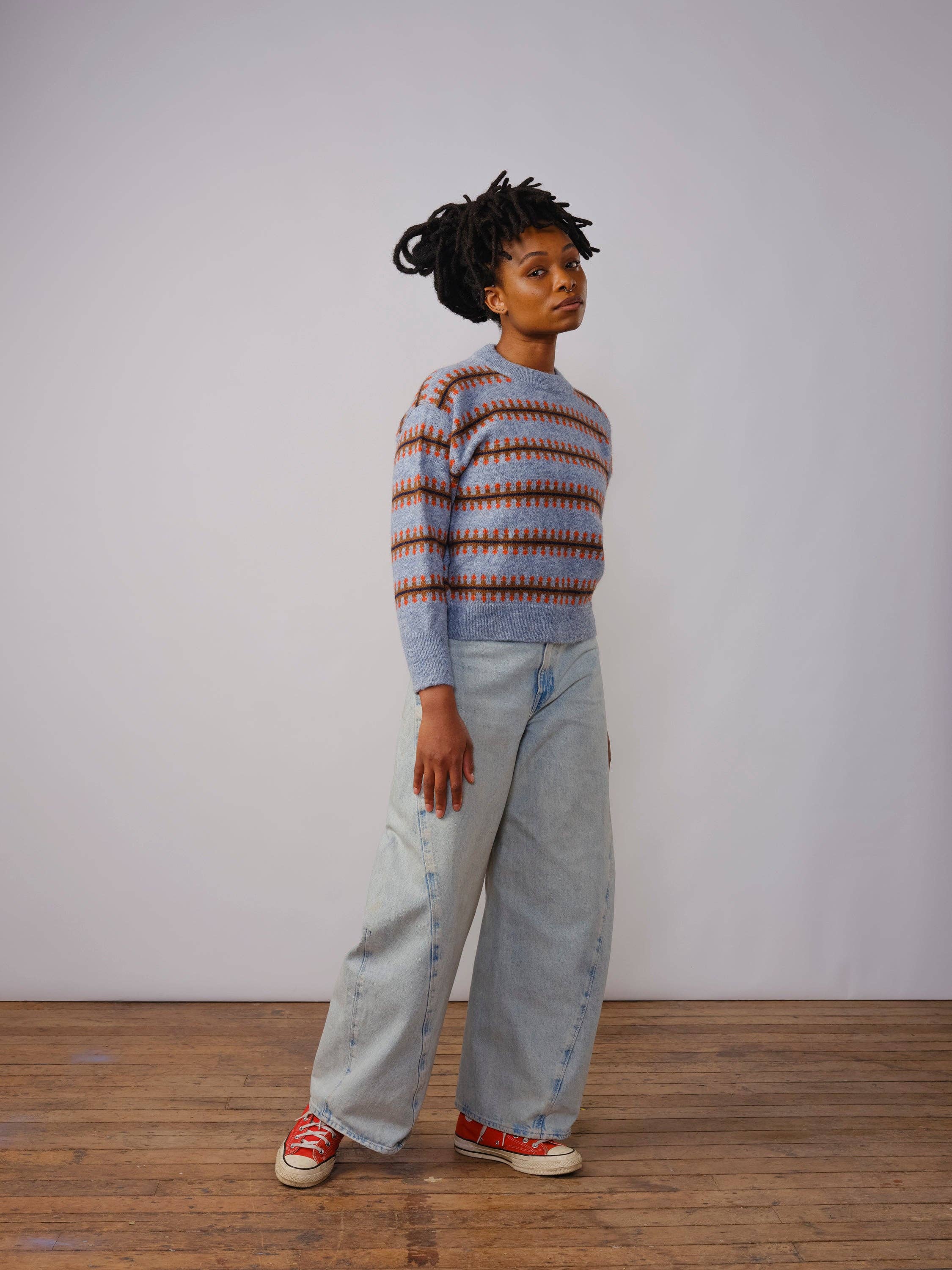 The Endery - Venta al por mayor Jersey de punto - Mujer - Jersey Vera Fairisle - Jasper2