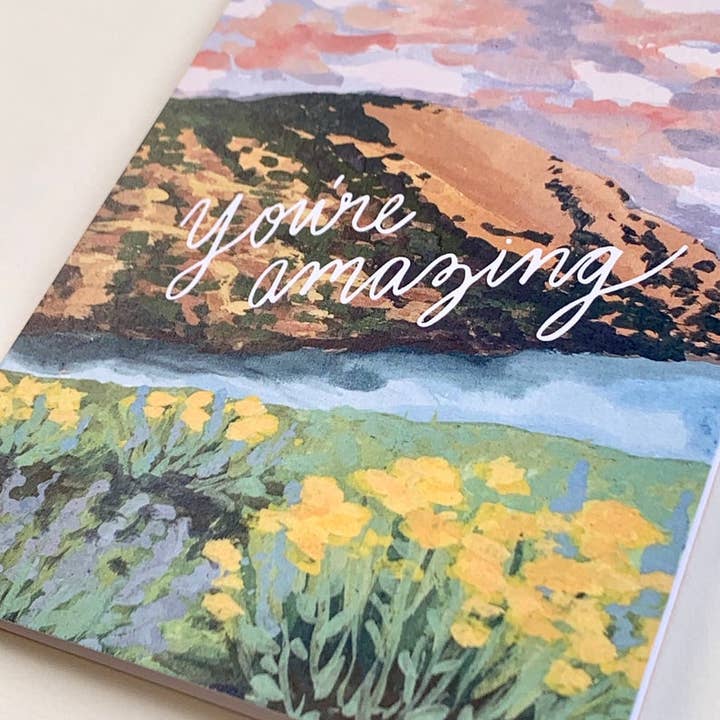 Little Salt Wagon - Vente Carte de vœux classique - Carte de vœux You're Amazing Nature Landscape6