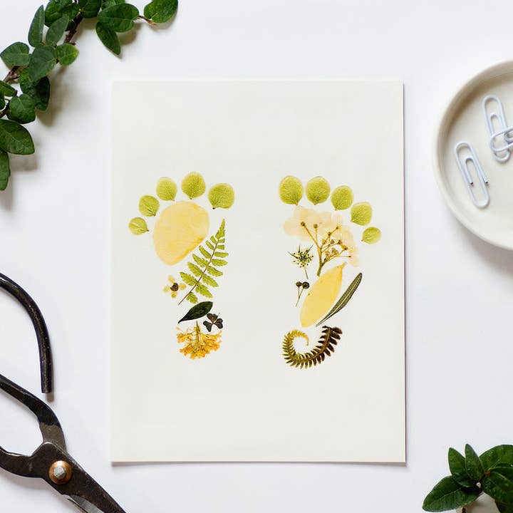 Petal People Press – Engroshandel Babykort – Tootsie Tæer1