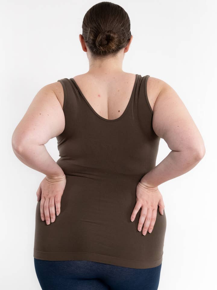 ELIETIAN - Wholesale Tank Top - Women's - Reversible Tank - Curvy Fit25