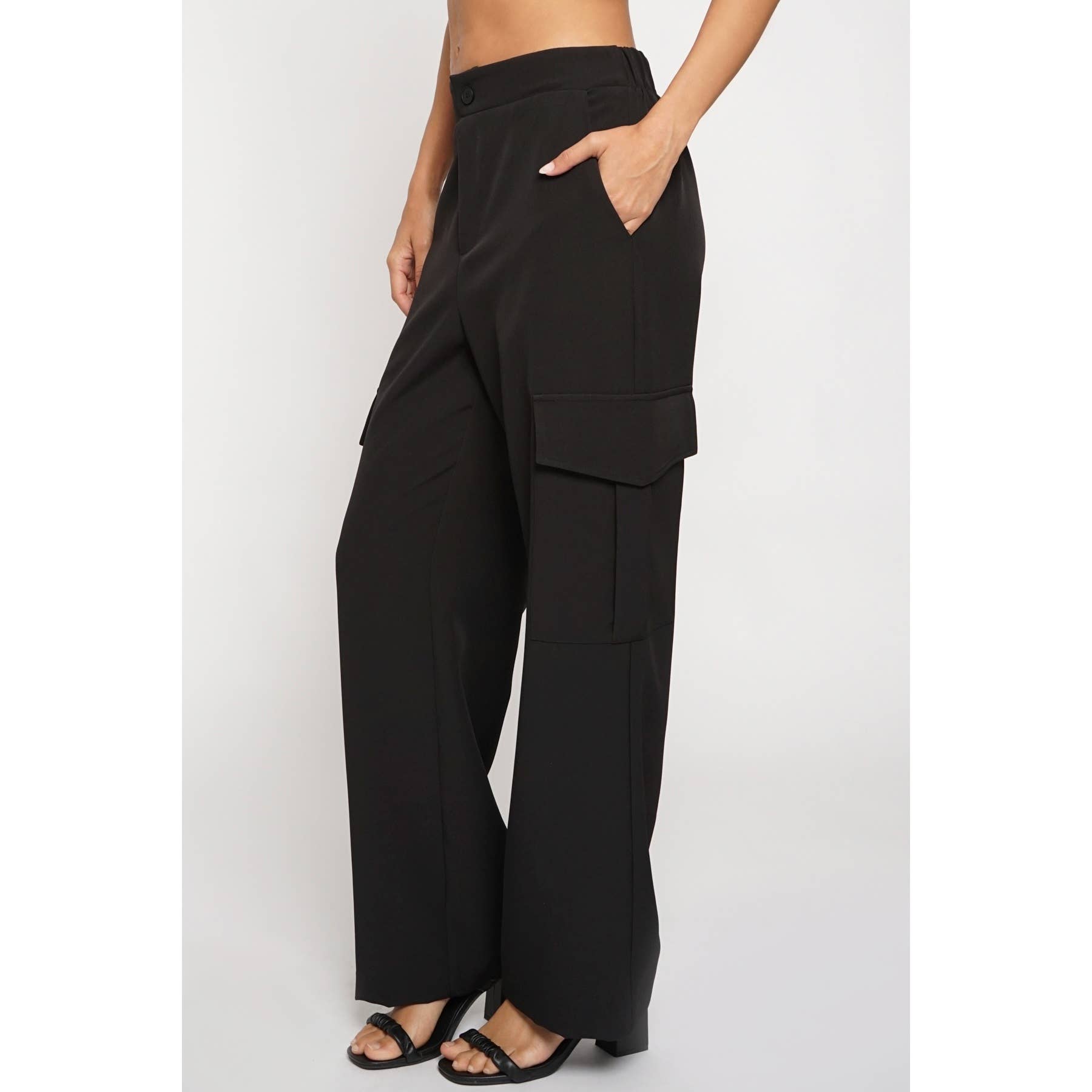 Sans Souci - Wholesale Pants - Women's - PULL-ON CARGO PANTS1