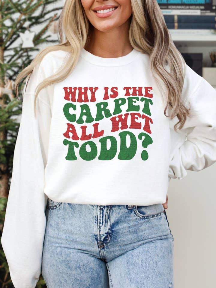 Robe-pull Margo & Todd pour les vacances de Noël pour la vente par Monday Muse