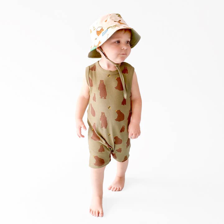Parade Organics - Wholesale Jumpsuit - Baby - Tank Rompers - Signature Prints