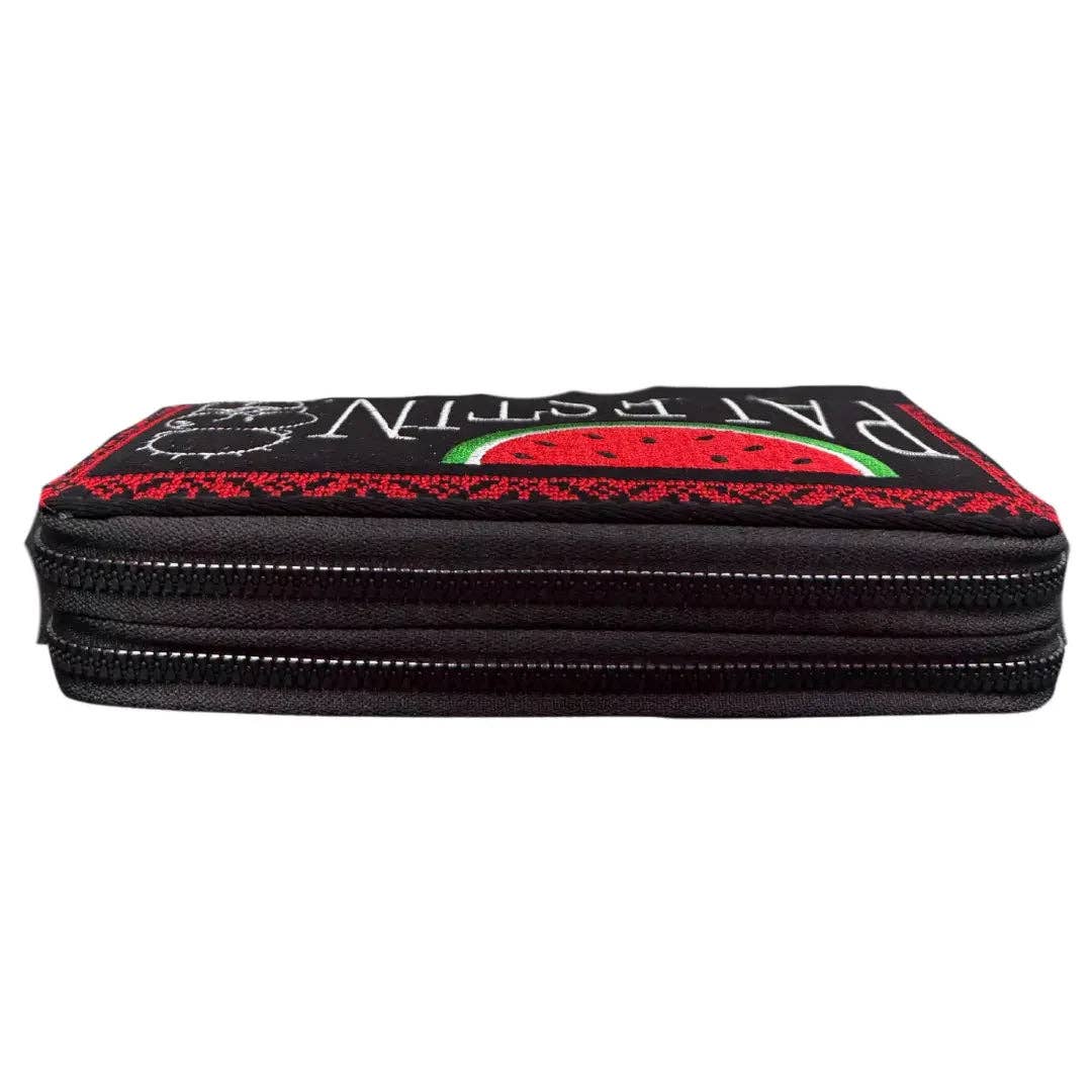 Palestinian Elegance - Wholesale Wallet - Women's - Wallet Bags with Embroidered Palestine Designs - 4 Unique Variants5