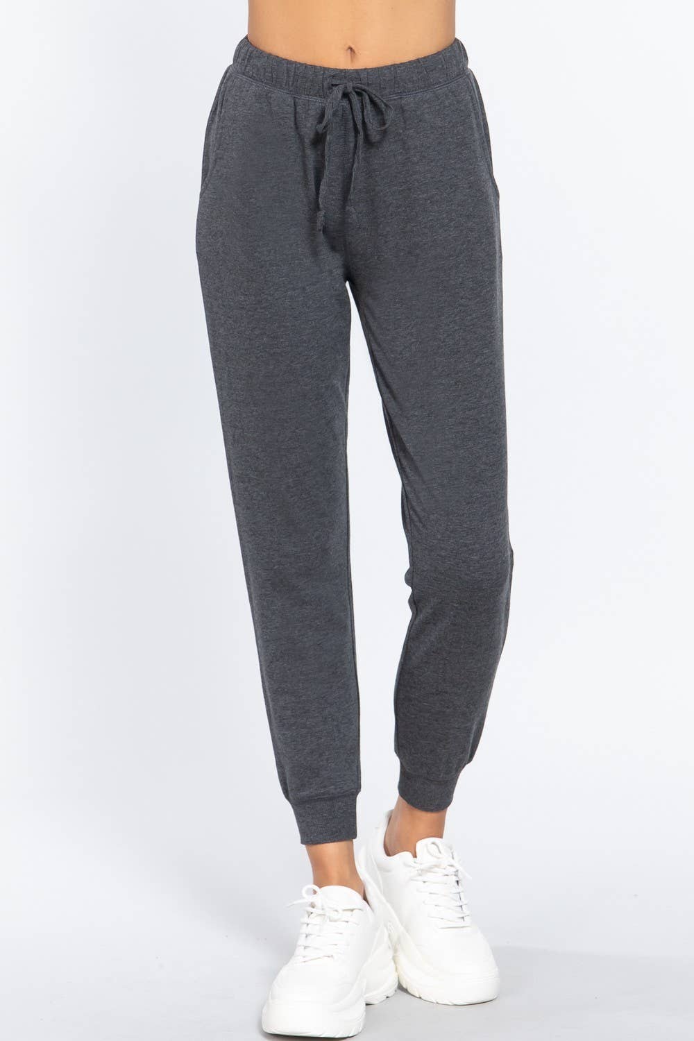 Active Basic | Active USA – calças de treino - Mulher por atacado – Calça jogger francesa Terry19