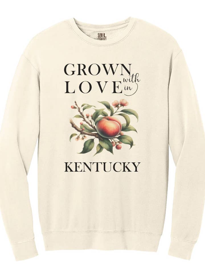 Felpa Kentucky Peaches per la vendita all'ingrosso da parte di Soil Comforts