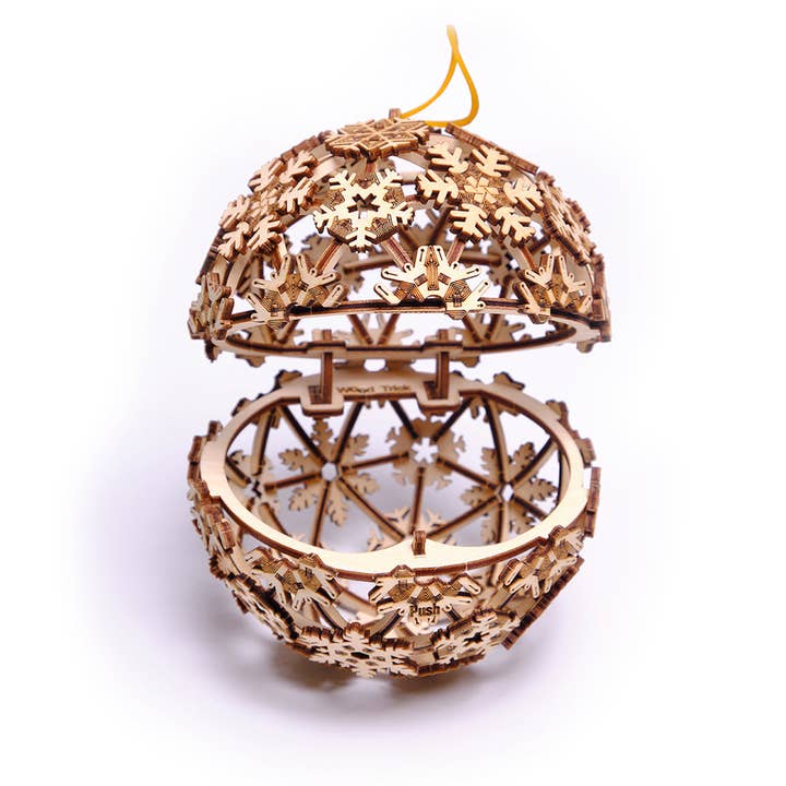 WoodTrick - Wholesale DIY Craft Kit - Wood Trick Christmas ball Wooden 3D Mechanical Model Kit