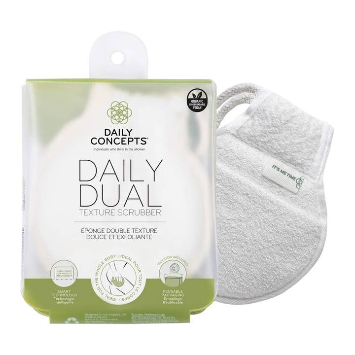 Daily Concepts - Wholesale Bath Pouf/Sponge - Daily Dual Texture Scrubber