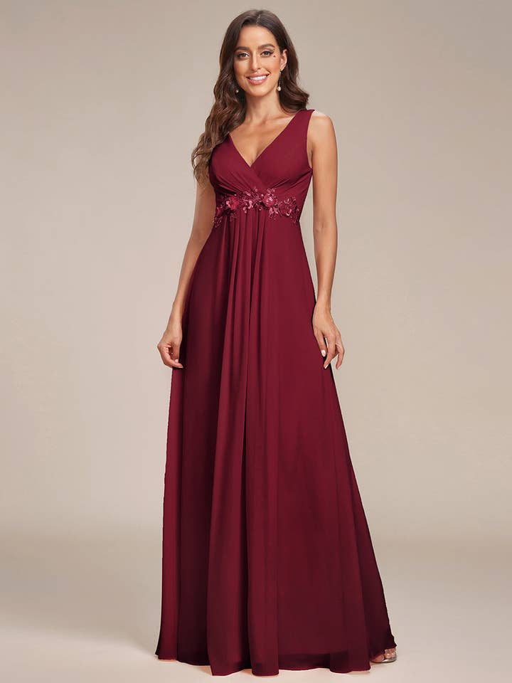 Ever-Pretty - Wholesale Gown – Women's - 2 Style Elegant Chiffon Bridesmaid Dress4