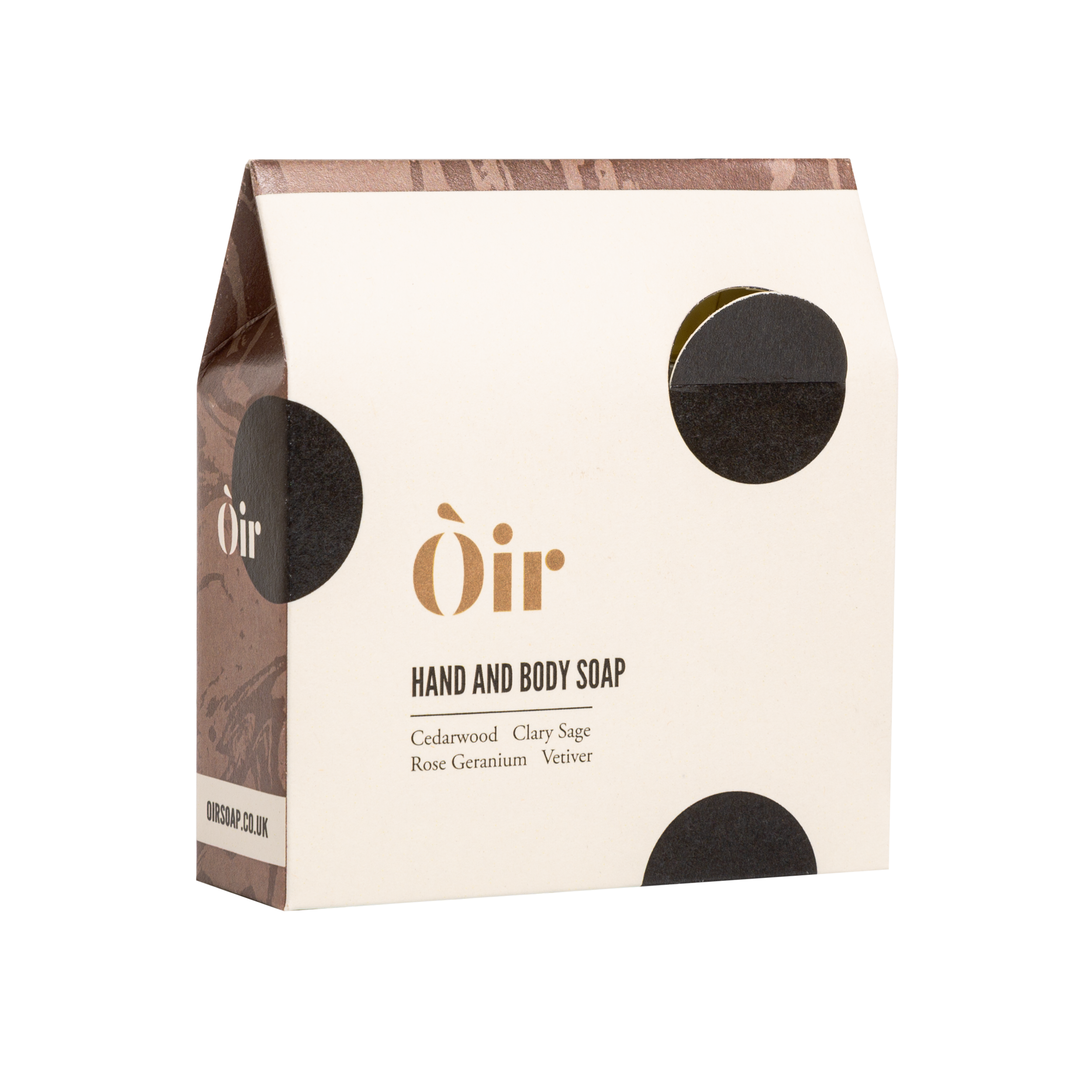 Oir Soap Ltd - Venta al por mayor Pastilla de jabón - Jabón de madera de cedro, salvia esclarea, geranio rosa, vetiver5