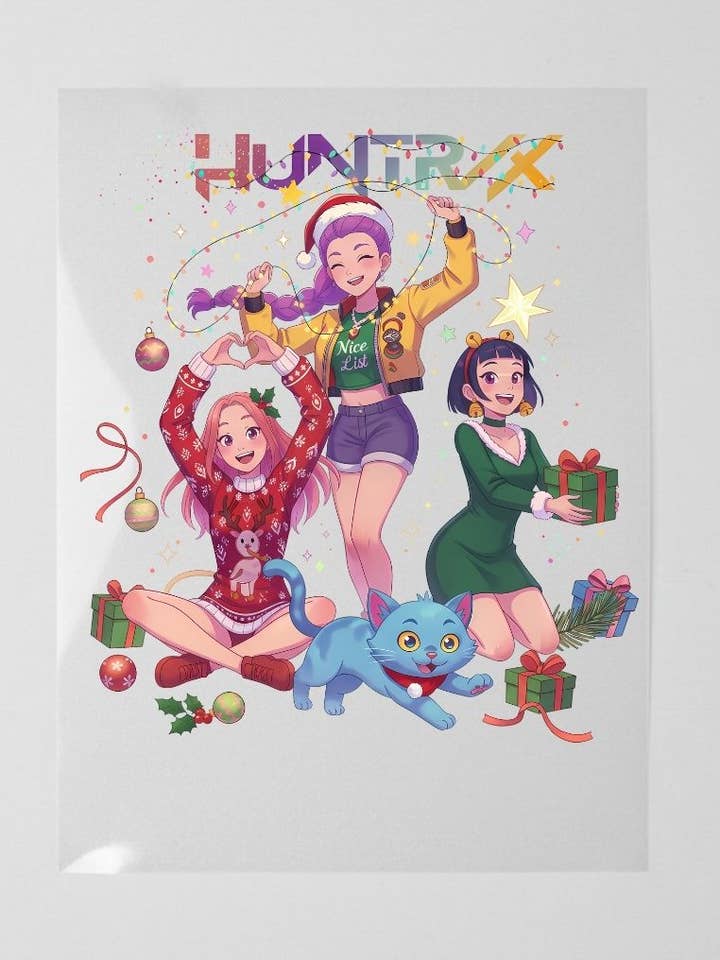 Transfert thermique DTF pour T-shirt | Vacances K Pop Huntrix pour la vente par Amerikan Basics