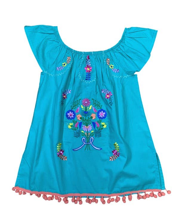 Unik - Wholesale Dress - Kids - Infants and Little Girls Traditional Mexican Embroider12-24M6