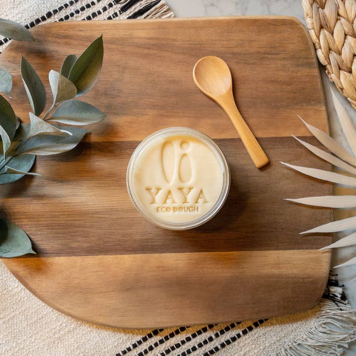 WHITE NATURAL PLAYDOUGH | YAYA ECO DOUGH for wholesale by YaYa Eco Design